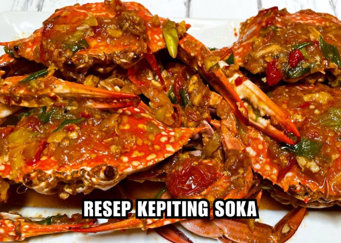 Cangkangnya Bisa di Makan! Yuk Cobain Resep Kepiting Soka Goreng Terlur Asin, Rasanya Mantap