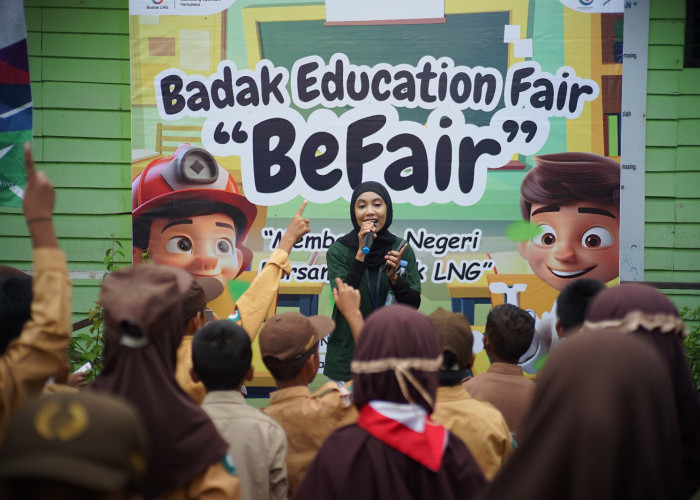 Badak Education Fair, Berikan Pengalaman Pendidikan yang Interaktif Bagi Siswa SDN 14 Bontang Selatan
