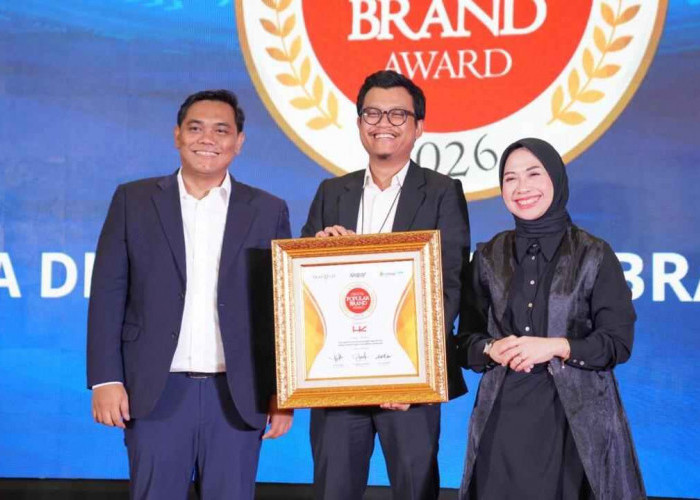 Keren! Hutama Karya Sabet Penghargaan Brand Digital Terpopuler 2026