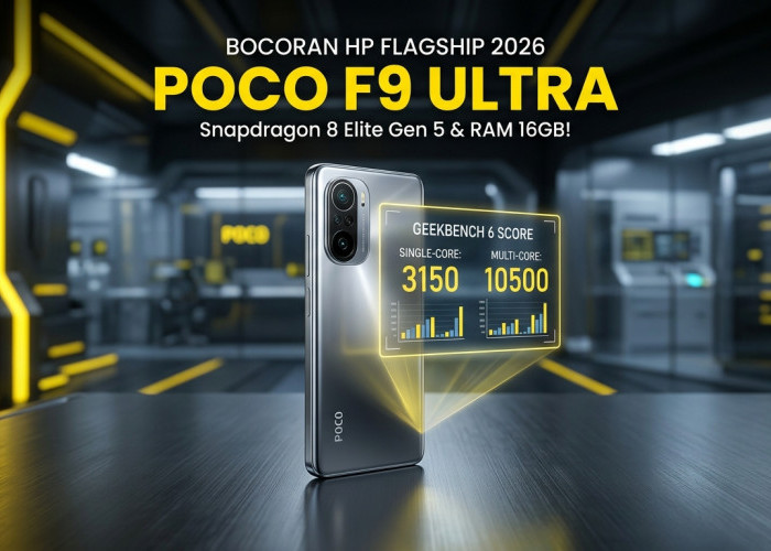 Spesifikasi Gahar Poco F9 Ultra Berbekal Snapdragon 8 Elite Gen 5 dan RAM 16GB