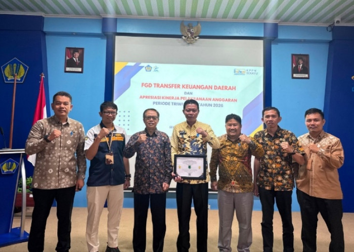 Penyaluran Dana Desa Tercepat dan Akurat, KPPN Sekayu Beri Penghargaan Dinas PMD Muba