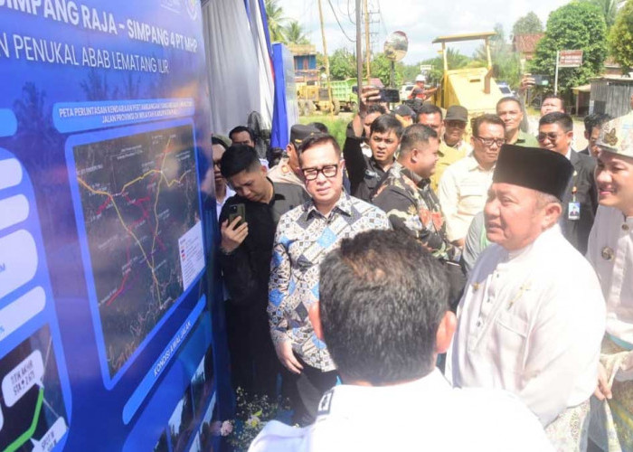 Sentil Investor! Gubernur Herman Deru Minta Perusahaan di PALI Tak Hanya Ambil Untung Tapi Peduli Jalan Rakyat