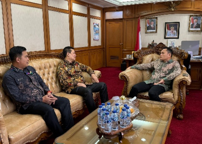 Sekda Muba Temui Dirjen Otda Kemendagri, Perkuat Otonomi Daerah dan Akselerasi Pembangunan