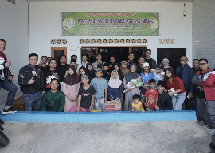 Palembang Dibikin Semarak Vario 160 Evo-Nation, Touring Seru hingga Berbagi dengan Anak Panti Jadi Sorotan