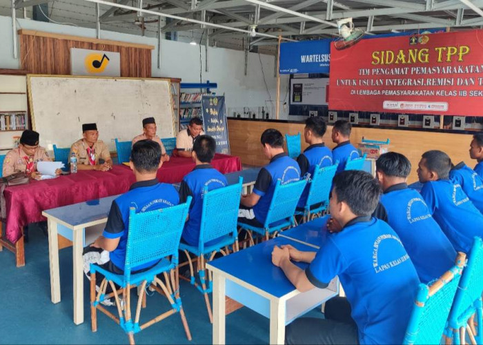 Kwarcab Pramuka Muba Beri Pelatihan Warga Binaan Lapas Sekayu Tentang Ini