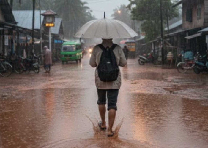 Hujan Ringan Masih Guyur Sumsel Hari Ini, Pagar Alam dan Empat Lawang Berawan