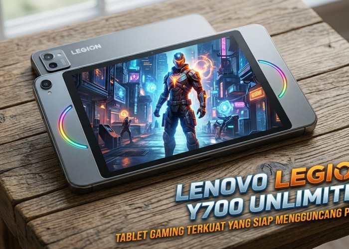Gamer Siap-Siap Ngiler! Tablet Ringkas Lenovo Ini Gendong Baterai Raksasa 9.000 mAh dan Layar 165 Hz