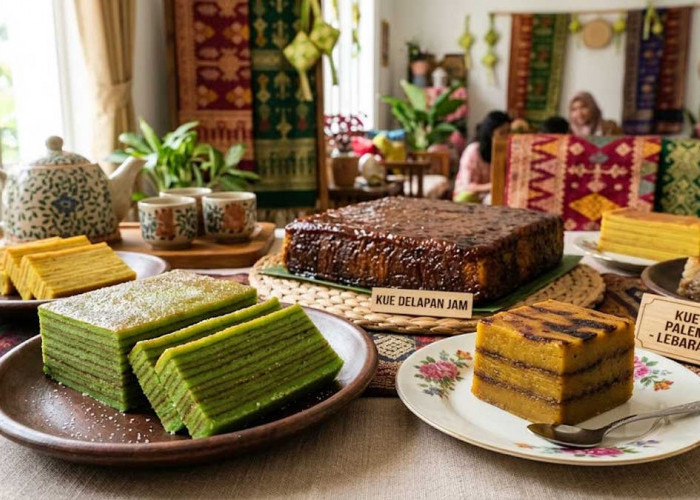 Sajian Sultan! 13 Kue Basah Khas Palembang Ini Jadi Hidangan Mewah Paling Dicari Saat Lebaran
