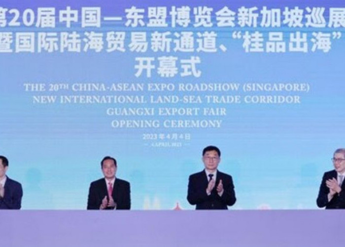 Delegasi Guangxi Promosikan CAEXPO dan New International Land-Sea Trade Corridor di Singapura