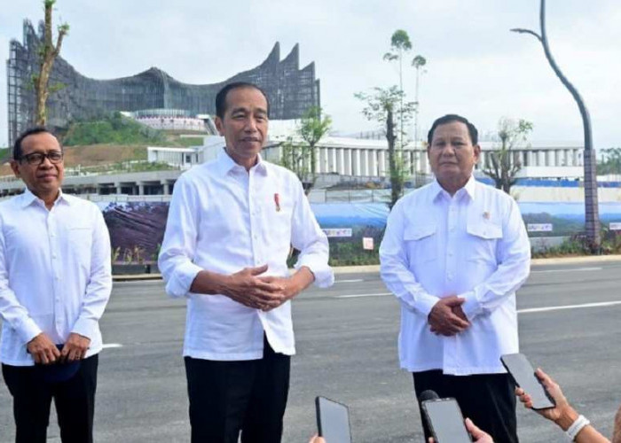 Jokowi dan Prabowo Tinjau Langsung Progres Pembangunan IKN, Presiden Jokowi: Berjalan Sesuai Harapan