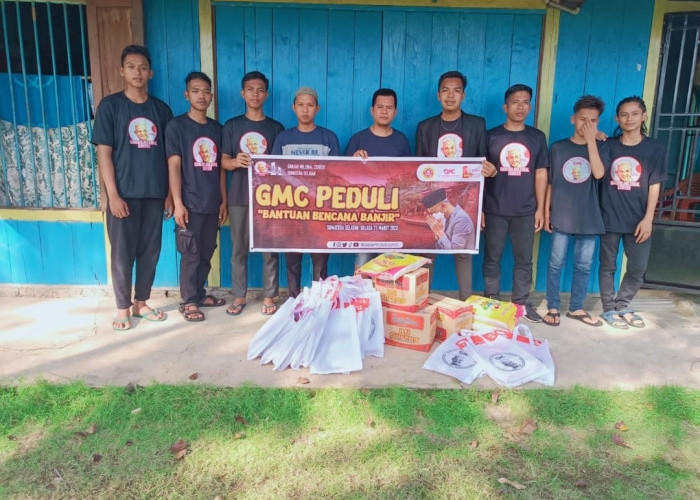 GMC Sumatera Selatann Salurkan Bantuan untuk Korban Banjir Musi Rawas