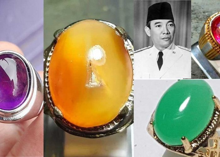4 Jenis Batu Akik Bertuah Ini Jadi Rebutan, Salah Satunya Disukai Presiden Soekarno  