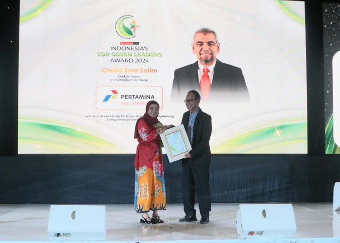 Direktur PHE Raih Penghargaan Indonesia Top Green Leaders Award 2024 Karena Lakukan 2 Poin Ini