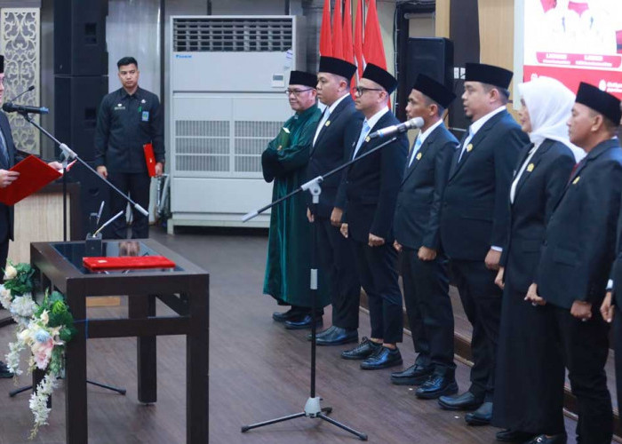 Lantik 7 Anggota KPID Sumsel 2026–2029: Intip Pesan Tegas Sekda Edward Candra Soal Penguatan Etika di Era AI