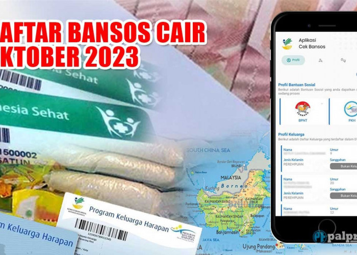 Daftar Bansos Cair Oktober 2023, Ada PKH, BPNT, BLT Dana Desa, hingga PIP Kemdikbud, Cek Penerima di Sini!