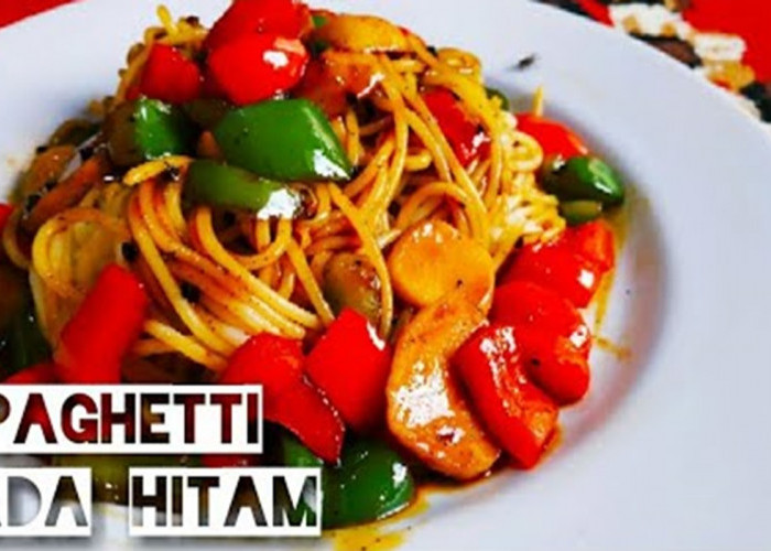 Sarapan Praktis Resep Spaghetti Saus Lada Hitam, Dijamin Langsung Ludes