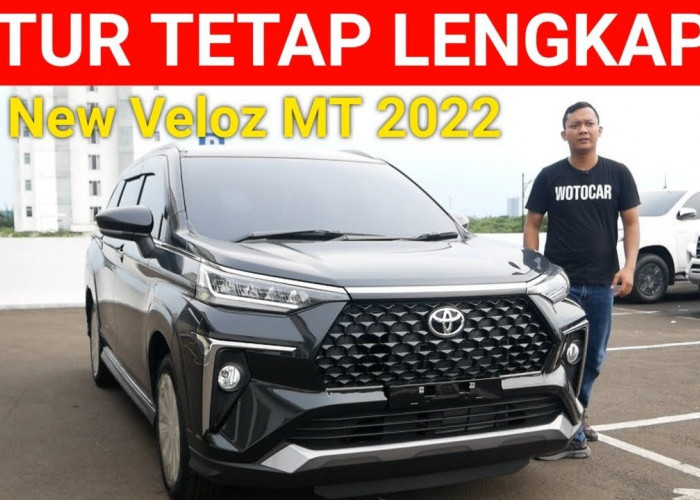 Siap Memukau Pasar Otomotif! Toyota Veloz 1.5 M/T, MPV Terbaru dengan Fitur Canggih dan Desain Stylish