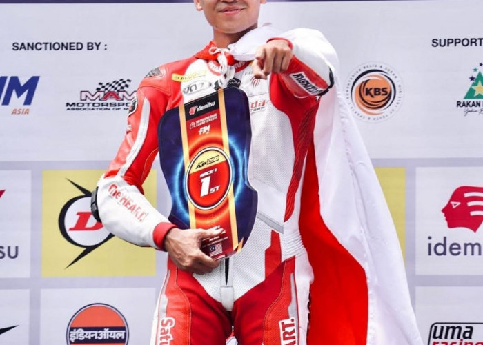 Tunggangi CBR250RR, Pebalap Astra Honda Herjun Atna Firdaus Naik Podium di ARRC Sepang