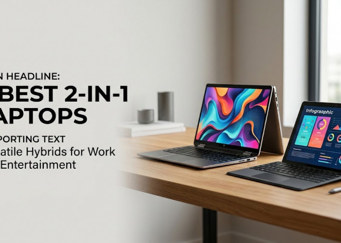 7 Pilihan Laptop 2-in-1 Terbaik Mulai dari Microsoft Surface hingga Dell Inspiron untuk Kerja dan Hiburan