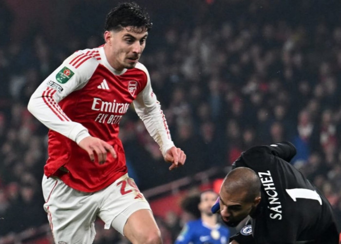 Agregat 4-2 Gol Havertz Membawa Arsenal Singkirkan Chelsea di Semifinal Piala EFL