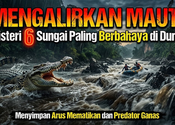 Mengalirkan Maut! Misteri 6 Sungai Paling Berbahaya di Dunia yang Menyimpan Arus Mematikan dan Predator Ganas