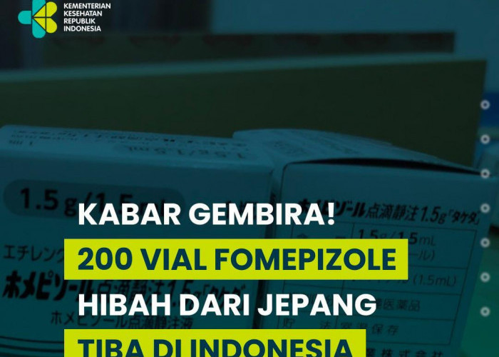 Obat Gagal Ginjal Hibah dari Jepang Tiba di Indonesia, Pasien Berangsur Membaik