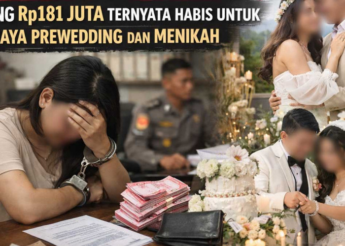 Ngaku Dirampok Padahal Fiktif, Uang Rp181 Juta Ternyata Habis untuk Biaya Prewedding dan Menikah