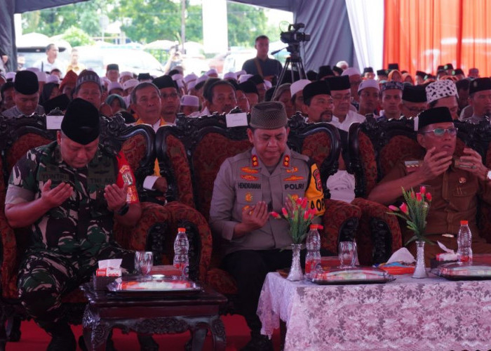 Polres OKI Gelar Doa Bersama Lintas Agama Untuk Pilkada Damai dan Sejuk