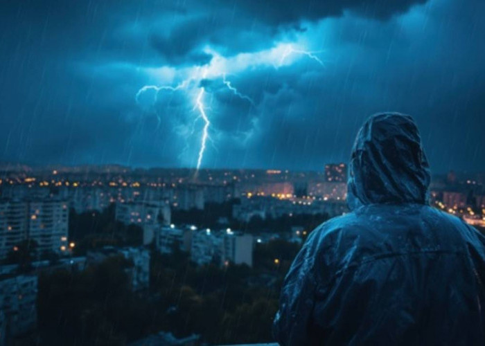 Pakiraan Cuaca Sumsel Hari Ini: Hujan Masih Dominan, 3 Daerah Waspada Petir