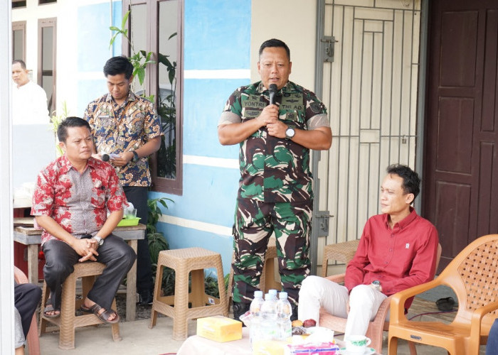 Groundbreaking Masjid Ar-Rahman di Jua-Jua, Dandim 0402/OKI Sampaikan Pesan Ini