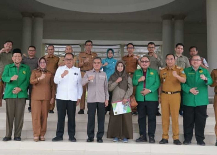 Audiensi Universitas Muhammadiyah Palembang, Wabup Ogan Ilir Sambut Baik KKN Universitas