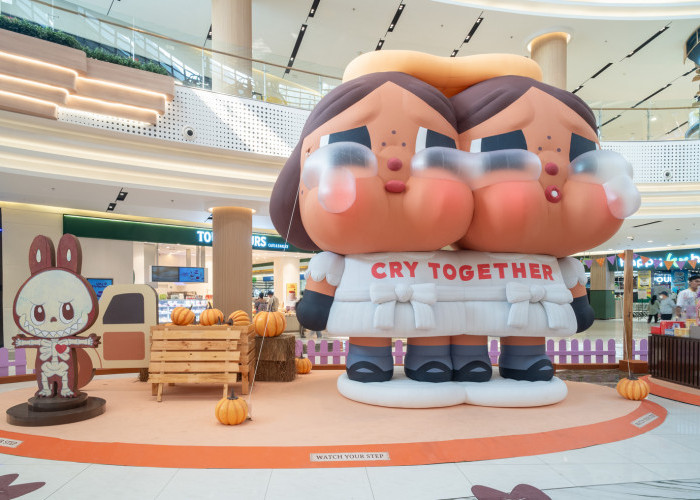 POP MART Hadirkan Halloween Pertama di Indonesia, CRYBABY Raksasa Siap Bikin Bekasi Auto Heboh!