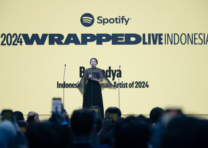 Spotify Wrapped Live Indonesia Nobatkan Bernadya jadi Artis Perempuan Indonesia Teratas 2024