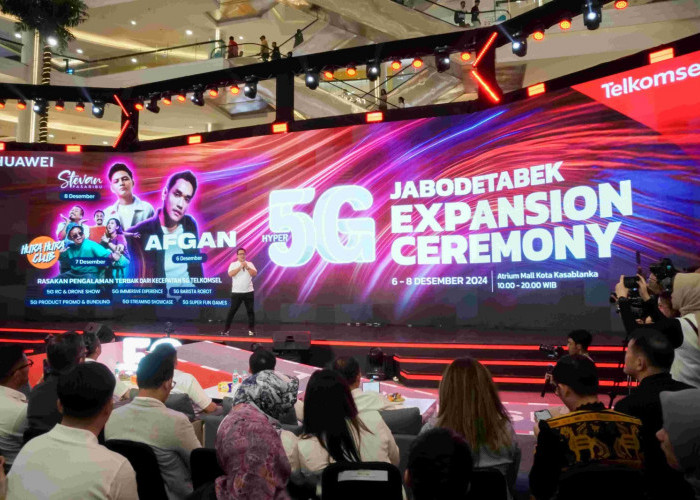 Jaringan 5G Telkomsel Semakin Luas di Jabodetabek dengan Hyper AI Autonomous, Sambut Libur Nataru