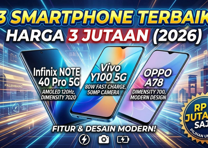 3 Pilihan HP 3 Jutaan Terbaik 2026 dengan Layar AMOLED 120Hz dan Fast Charging Super Cepat