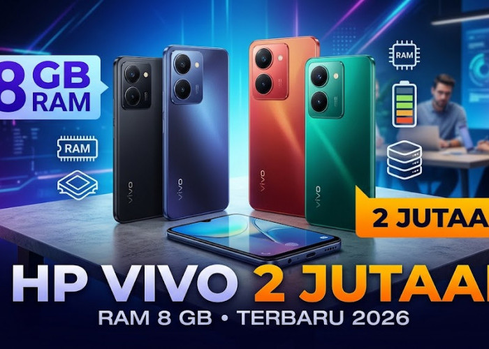Nggak Bikin Kantong Jebol! Ini 5 Pilihan HP Vivo RAM 8GB Harga 2 Jutaan Terbaik September 2026
