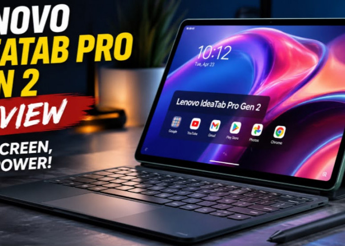 Nggak Perlu Rogoh Kocek Dalam, Tablet Gahar Lenovo Idea Tab Pro Gen 2 Siap Gantikan Peran Laptopmu