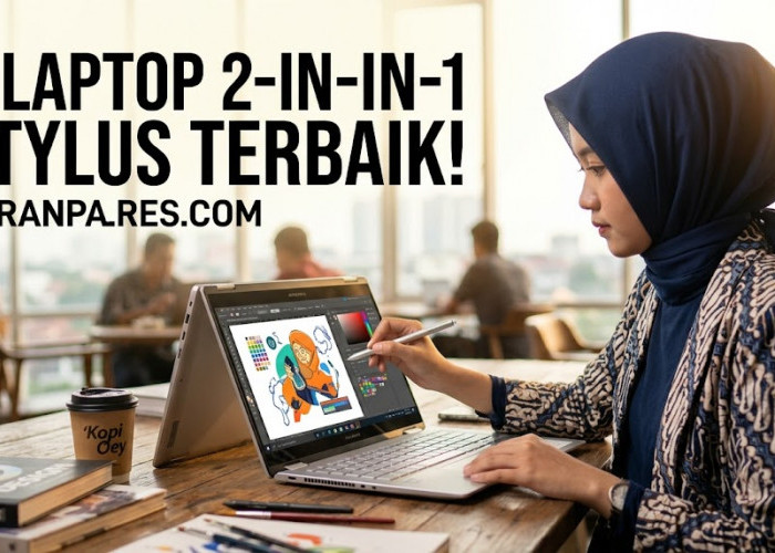 Ini Deretan Laptop 2-in-1 Terbaik Lengkap Dukungan Stylus yang Nyaman Buat Desain dan Kuliah