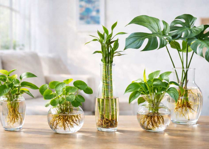 Dekor Rumah Minimalis Biar Makin Estetik! 5 Tanaman Ini Bisa Hidup di Vas Air, Praktis dan Anti Ribet