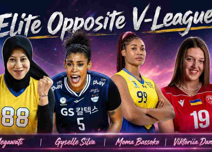 Megawati Hangestri Masuk Elite Opposite V-League, 3 Bintang Ini Jadi Ancaman Terbesar