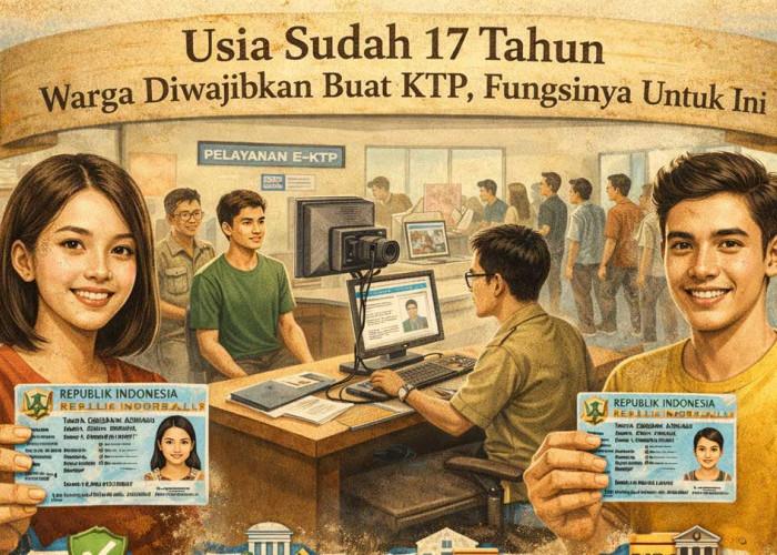 Jangan Tunda Lagi! Ini Bahaya Jika Usia 17 Tahun Belum Punya KTP-el