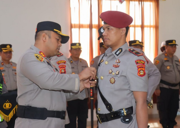 Kasat Reskrim Polres Pali Dijabat Peraih Penghargaan Ati Emas Akpol 2021, Ini Sosoknya