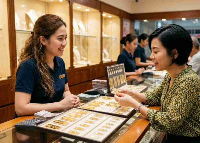 Harga Emas Pegadaian Hari Ini Anjlok, Antam 1 Gram Rp2,68 Juta, Galeri24 dan UBS Ikut Turun