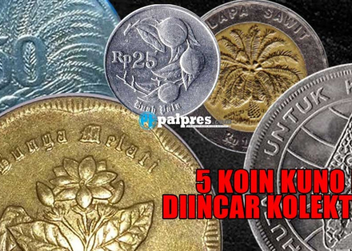 Cek Koleksimu, 5 Koin Kuno Ini Diincar Kolektor, Ada Yang Tembus Rp100 Juta Per Keping