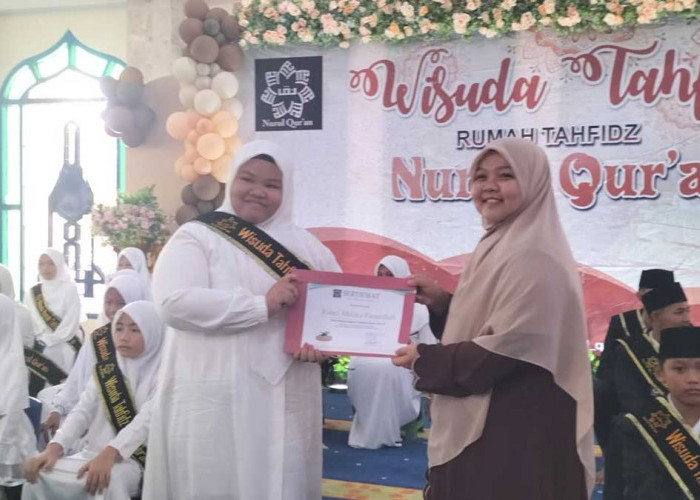 Wisuda Tahfidz Rumah Tahfidz Nurul Qur'an, Perkuat Generasi Qurani Sejak Usia Dini