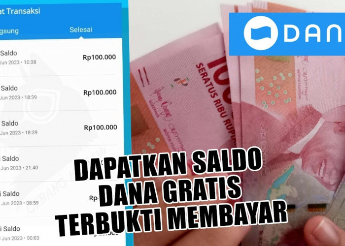 Jajan Tambahan! Dapatkan Saldo DANA Gratis Terbukti Membayar, Gasken Bro
