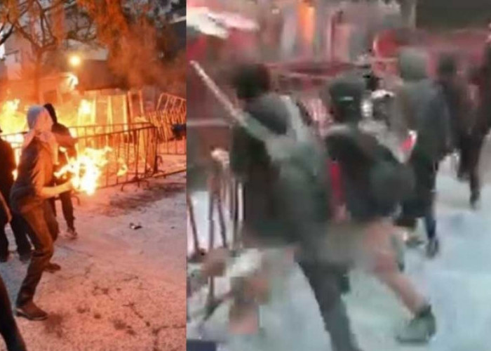 Dilempari Bom Molotov, Kantor Kedutaan Besar Israel di Meksiko Dibakar Massa