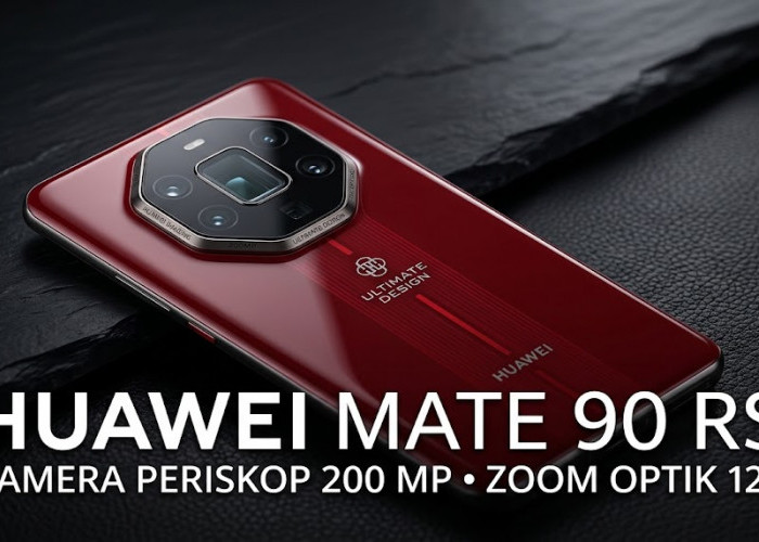 Bocoran Spesifikasi Gahar Huawei Mate 90 RS Ultimate Design Jelang Rilis September 2026