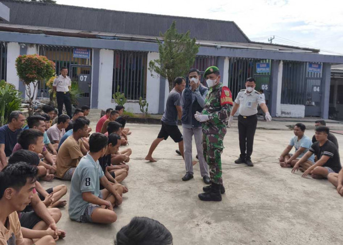 Sapu Bersih Narkoba! Rutan Baturaja Gandeng TNI-Polri Obrak-abrik Blok Hunian dan Tes Urine Acak