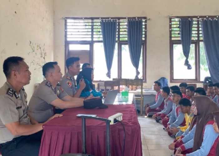 Cegah Kenakalan Remaja, Polsek Batanghari Leko Beri Edukasi Siswa SMA Negeri 1